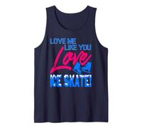 Love Me Like You Adore Sliding on Frozen Rink Adventures Tank Top
