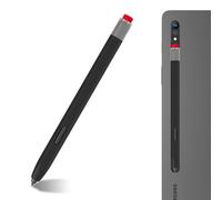 LOVE MEI Classic Silicone Pencil Case Compatible with Galaxy Tab S7/S8/S9 /s10 Series Pen Case Cover Sleeve Non-Slip Smooth Grip (Black)