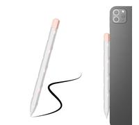 LOVE MEI Polka Dot Silicone Case Compatible with Apple Pencil 2nd Generation, Soft Anti-Slip Protective Sleeve Cover for iPencil 2 Gen, Cute Pink Dots Stylus Pen Skin Grip Holder Accessories (Pink)