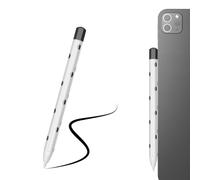 LOVE MEI Polka Dot Silicone Case Compatible with Apple Pencil 2nd Generation, Soft Anti-Slip Protective Sleeve Cover for iPencil 2 Gen, Cute Pink Dots Stylus Pen Skin Grip Holder Accessories (Black)