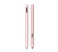 LOVE MEI Silicone Case for Samsung Galaxy Tab S7 FE/S7/S7 Plus/S8/S8 Plus/S8 Ultra S Pen, Classic Design Pencil Case Non-Slip Comfortable Soft Grip Pouch Sleeve Skin case (Pink)