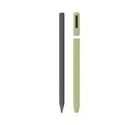 LOVE MEI Silicone Pencil Case Compatible with Samsung Galaxy Tab S11, S11 Ultra, Protective Sleeve with Non-Slip Grip, Hard Case Cover (Green)