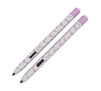 LOVE MEI Silicone Sleeve Case for Samsung Galaxy Tab S6 Lite S Pen, Cute Cartoon Design Patterned Silicone Pencil Case Non-Slip Comfortable Grip Skin Case for Galaxy Tab S6 Lite S Pen (Purple)