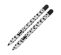 LOVE MEI Silicone Sleeve Case for Samsung Galaxy Tab S6 Lite S Pen, Cute Cartoon Design Patterned Silicone Pencil Case Non-Slip Comfortable Grip Skin Case for Galaxy Tab S6 Lite S Pen (Black)