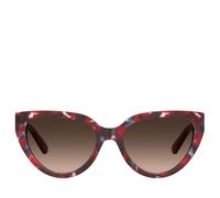 Love Moschino Cat Eye Frame Sunglasses BURGUNDY