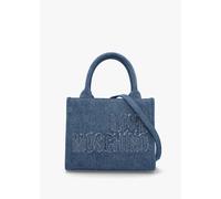 LOVE MOSCHINO Denim Blue Tote Bag Colour: Dnf, Size: One Size