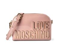 Love Moschino Enameled Logo Shoulder bag 20 cm pink