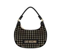 Love Moschino eyelet-embellished mini bag - Black One Size