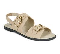 Love Moschino Flat sandals LOVE MOSCHINO SQUARE SLIDES-JA16112G0O in Beige 3