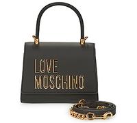 Love Moschino Handbags LAMINATED BOLD LOVE in Black One size