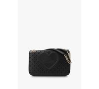 LOVE MOSCHINO Heart Basket Nero Shoulder Bag Size: One Size, Colour: B