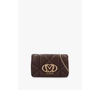 LOVE MOSCHINO Heart Logo Quilted Pillow Cioccolato Cross-Body Bag Size