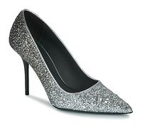 Love Moschino Heels BLING BLING in Silver 4