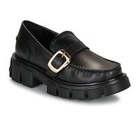Love Moschino Loafers / Casual Shoes WINTER TASSEL in Black 4