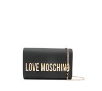 Love Moschino logo chain crossbody bag - Black One Size