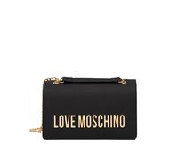 Love Moschino logo chain crossbody bag - Black One Size