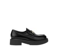 Love Moschino logo-plaque loafers - Black 37-38-39