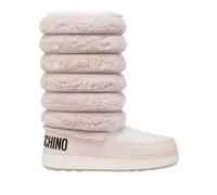 Love Moschino logo-print slip-on boots - Neutrals 42