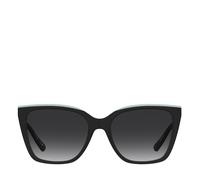 Love Moschino Metal Sunglasses with Heart Detail BLACK MULTICOLOUR