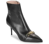 Love Moschino Mid Boots LOVE CHAIN-STRAP in Black 3