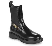 Love Moschino Mid Boots NEW CITY LOVE ANKLE BOOT in Black 4.5