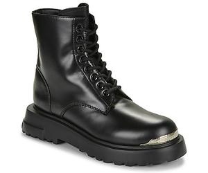 Love Moschino Mid Boots SQUARE LOVE ANKLE BOOT in Black 4