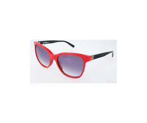 Love Moschino ML586 Sunglasses 57/18/140 Red/Black Plastic WOMAN ML586