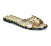 Love Moschino Mules / Casual Shoes FILLED HEART MULE in Gold 4