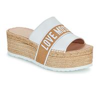 Love Moschino Mules / Casual Shoes MULE RIBBON in White 4