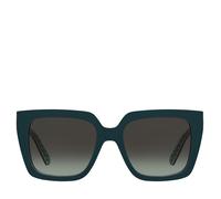 Love Moschino Oversized Square Sunglasses GREEN PATTERN