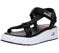 Love Moschino Pollini JA16365I0IIX5000, Women's Sandals, Black, EU 39, Black, 7 UK