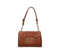 Love Moschino quilted chain-strap cross body bag - Brown One Size