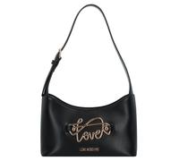Love Moschino Script Shoulder Bag 25 cm black