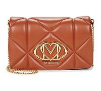 Love Moschino Shoulder Bag EMBOSSED QUILTED JC4043 in Brown One size