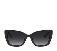 Love Moschino Soft Cat Eye Leopard Print Sunglasses PATTERN BLACK