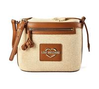 Love Moschino Straw Chic Bag bag 24 cm brown