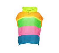 Love Moschino striped mesh sleeveless hoodie - Green 40