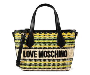 Love Moschino Sunset Stripes Handbag 25 cm black