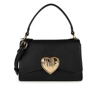 Love Moschino Victory Heart Shoulder Bag Leather 23.5 cm black