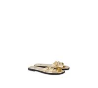 Love Moschino Women Ja28092g1mif0900 Slide Sandal, Platinum, 7 UK