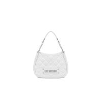 Love Moschino Women Poljc4208pp0mla0100u Shoulder Bag, White, 23x18x9