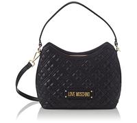 Love Moschino Women's Borsa Quilted Pu Nero Shoulder Bag, Black, 24x29x12