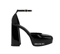 Love Moschino Women's JA1028CG1H Heel Sandal, Black, 3.5 UK