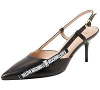 Love Moschino Women's ja10607g0i SCARPAD.PIN70 Nappa, Black, 6 UK