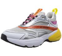 Love Moschino Women's JA15025G1GIQ6 W.Sneakers, Multicoloured, 6 UK