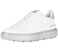 Love Moschino Women's JA15674G0H Sneakers, White, 4 UK
