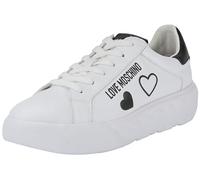 Love Moschino Women's JA15904G0H Sneakers, White, 3.5 UK