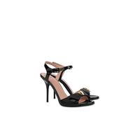 Love Moschino Women's Ja16029g1nih0000 Heeled Sandal, Black, 7.5 UK
