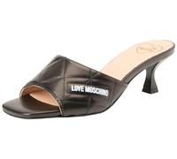 Love Moschino Women's ja28025g0i SabotD.ROCCHETTO55 Nappa Black, 3.5 UK