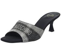 Love Moschino Women's JA28295G0GIGB Mule Heel, Black, 6.5 UK